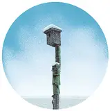 Ronald Bolt, Rice Lake Totem #A/P, 1978, colour silkscreen on paper