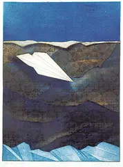 John Kenneth Esler, The Last Flight #22/50, 1976, colour etching on paper