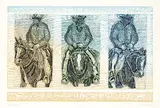 Dora Helen Mackie, Day Ride #14/24, 1984, colour etching and wood block on paper
