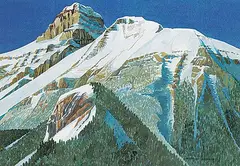 First Snow, Rogers Pass by George James Angliss, watercolour on paper, sold May 2020