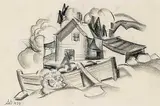 André Charles Biéler, Untitled - Sketch for Gatineau Madonna