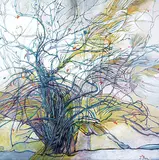 Jennifer Blair, Etude, acrylic on canvas