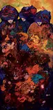 Heather Brewster, Observers, 2005, mixed media on canvas