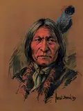 Harley W. Brown, Untitled - Portrait of a Wise Man
