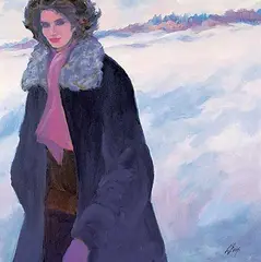 George Arthur Evoy, On the Way Home, oil on canvas