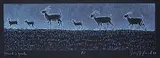 Joseph Fafard, Jacob's Goats #AP, 1987, etching on paper