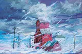 Graham Forsythe, Prairie Winter, acrylic on canvas
