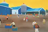 Colin D. Graham, Harvest Time, 1999, watercolour on paper
