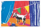 Alexandra Haeseker, Between Acts #40/50, 1986, colour etching on paper