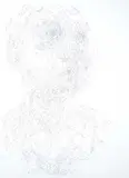 Barbara Ann Kipling, Untitled - Self Reflection, ink on paper