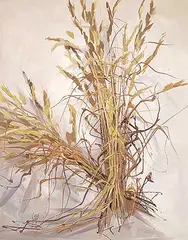 Harold Lloyd Lyon, Golden Grass, 1967, oil on canvas