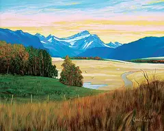Chris MacClure, Heading to the Hills, 2015, oil on wood board