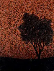 Shannon Norberg, Solitary View, 2004, mixed media on canvas
