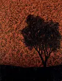 Shannon Norberg, Solitary View, 2004, mixed media on canvas