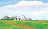 Alice Saltiel-Marshall, Down on the Farm, 2006, oil on canvas