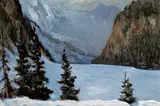 John Davenall Turner, Lake Louise Winter