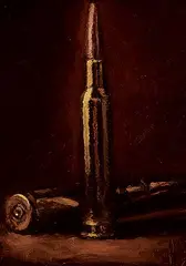 Douglas Williamson, Loaded Image, 2007, oil wood board