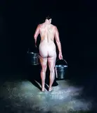 Jason Bartziokas, Dorianne 5, 2005, acrylic on board