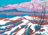 Rod Charlesworth, Untitled - Landscape at Dusk