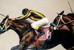 Joe Coffey, Saturday Post Chronicles #2, 2010, oil on canvas