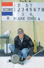 Patrick Douglass Cox, The Skip, 2011, egg tempera on wood board