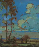 Lionel LeMoine FitzGerald, Untitled - Summer Day
