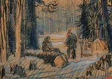 Clarence Gagnon, Trappeur dans la Foret, Charlevoix