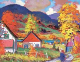 Claude Langevin, Autumn in the Laurentians / Automne dans les Laurentides