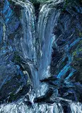 Vicky Marshall, Waterfall, oil on canvas