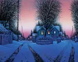 Wilf Perreault, The View, 2006, acrylic on canvas board