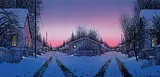 Wilf Perreault, Alley Rouge, 2006, acrylic on canvas board