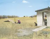 Allen Sapp, Getting Food Ready