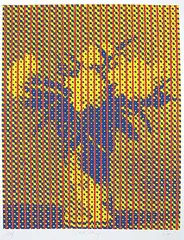 Christopher Cran, Gold Still Life #Proof, 2001, colour silkscreen on paper