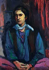 Diana Dean, Kim, 1992, oil on paper
