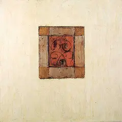 Christopher Kier, Untitled [Tableau Series], 1996, mixed media encaustic on canvas