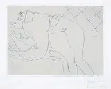 Figure Lisant - Bon a Tirer by Henri Matisse, 1929, etching on paper, sold Apr 2020