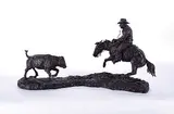 Jay Contway, Cutter #11/30, 1980, bronze sculpture