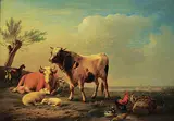 Eugène Verboeckhoven, Untitled - A Quiet Afternoon