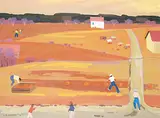 Colin D. Graham, Pumpkin Harvest, 1996, oil on canvas