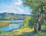 Ernest Luthi, Qu'Appelle River and West End of Lake Katepwa