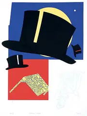 Ronald Benjamin Moppett, Winter / Night #CP VI, 2006, colour silkscreen on paper