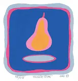Katie von der Ohe, Midnite Pear #38/275, 1997, colour silkscreen on paper