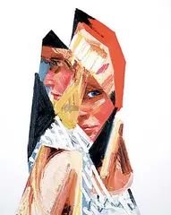 Erik Olson, Hayley, 2013, oil on canvas board