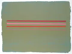 William Perehudoff, La Plonge #8 #43/75, colour silkscreen on paper