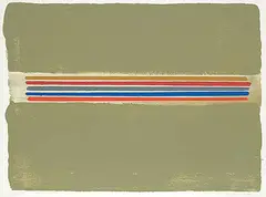 William Perehudoff, La Plonge #12 #29/75, colour silkscreen on paper