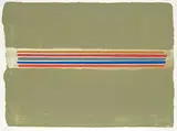 William Perehudoff, La Plonge #12 #29/75, colour silkscreen on paper