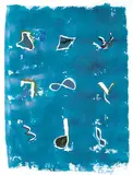 Leslie Alan Reynolds, Laying Gold, 1989, mixed media on paper