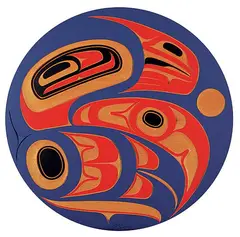 Lawrence Rosso, Untitled - Coastal Spirits, painted wood carving