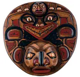 Russell Williams, Baer Moon Mack, 2007, painted wood and copper plaque