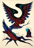 Wayne Yerxa, Go to Sleep #59/75, 1978, colour silkscreen on paper